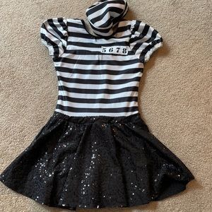 Jailhouse rock dance costume
